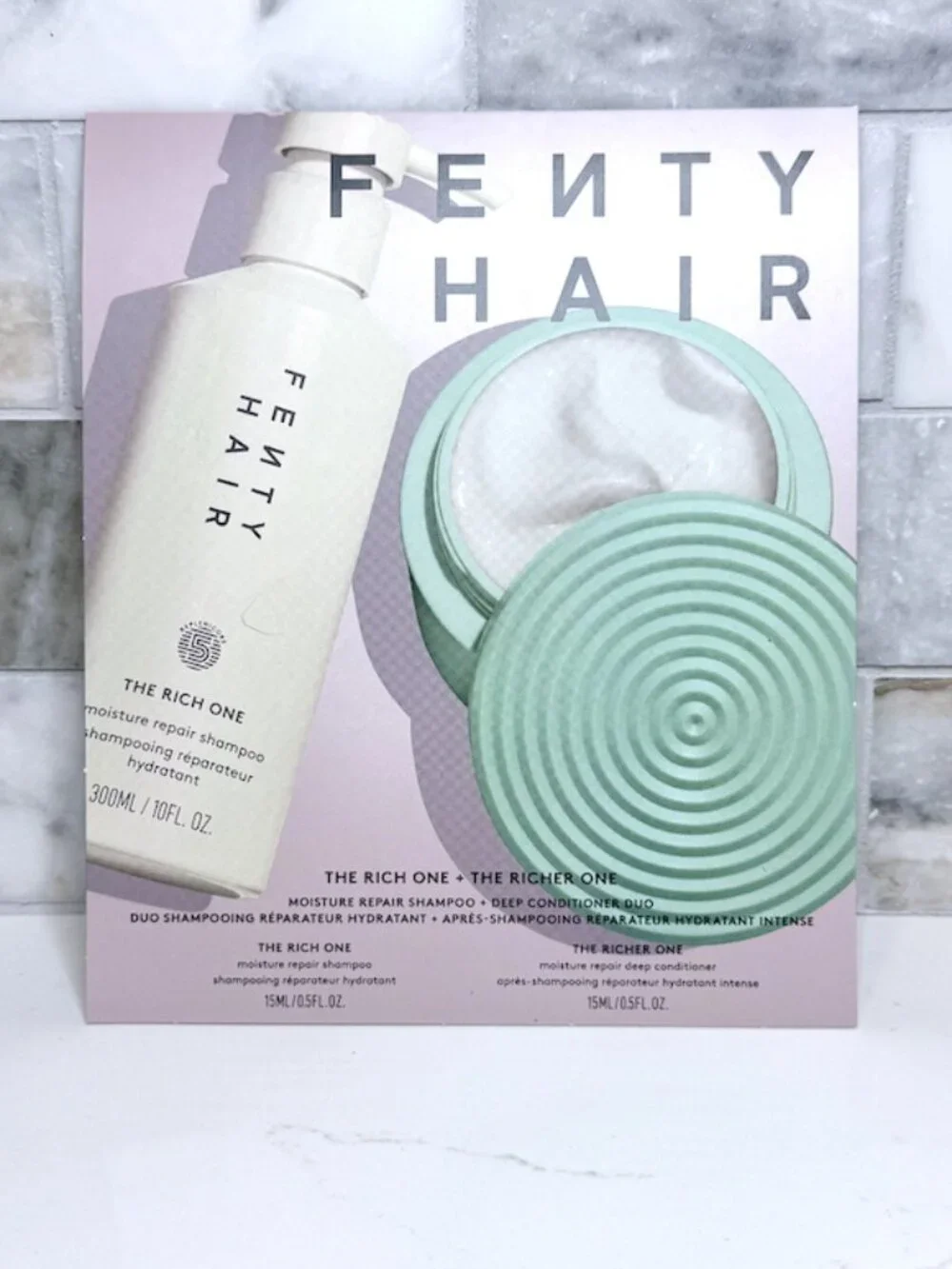 NEW Fenty Hair Oversized Scrunchie plus The Rich/Richer One